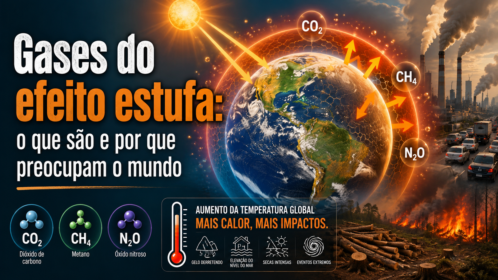 Mudanças climáticas e eventos extremos: o novo normal do planeta