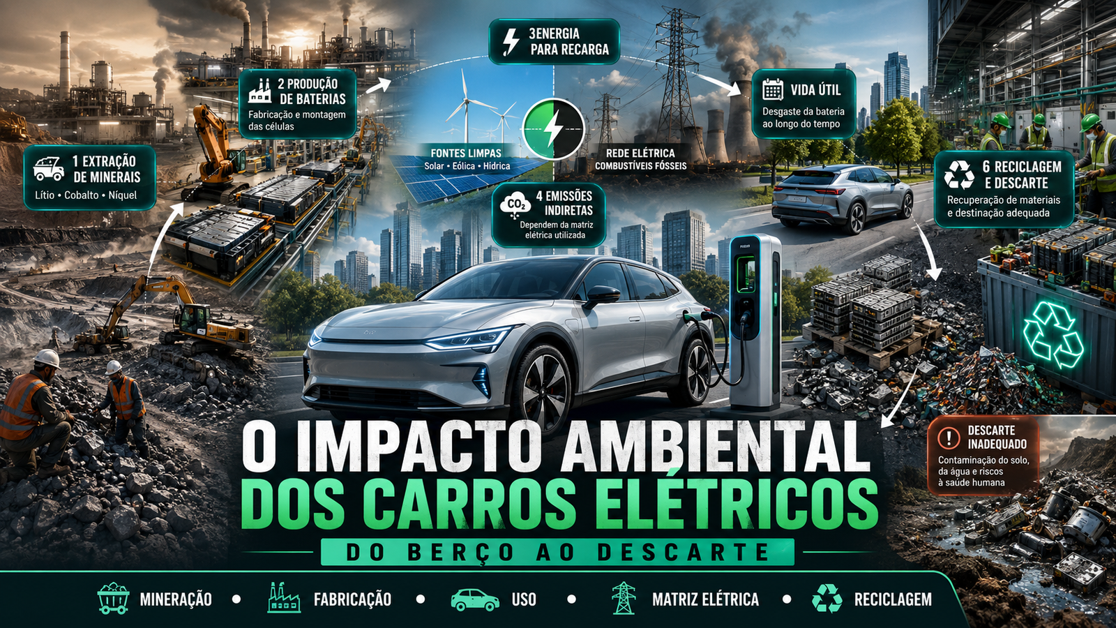 Estados Unidos e a corrida pela eletrificação dos transportes