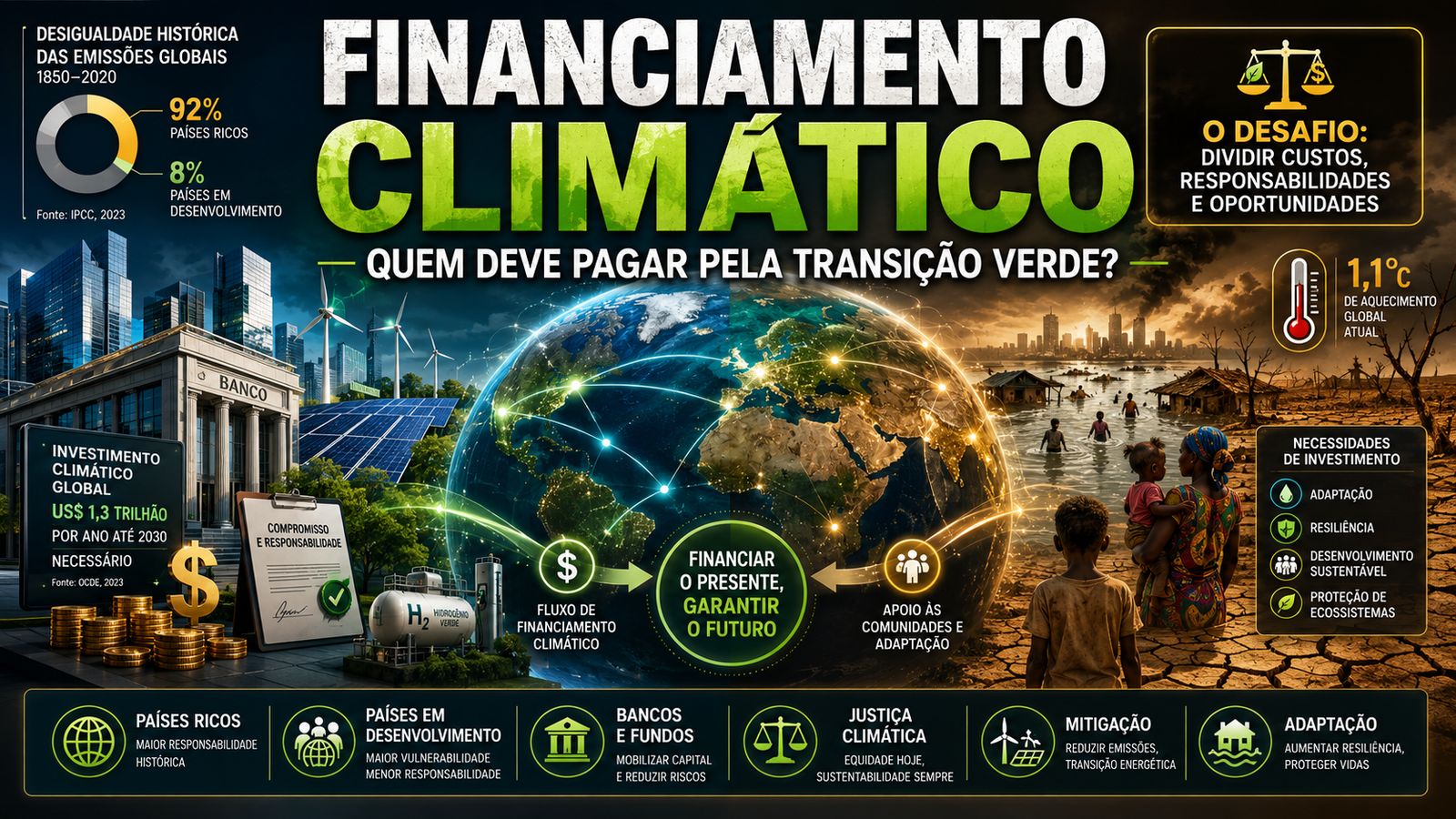 Cooperação internacional para florestas, oceanos e biodiversidade