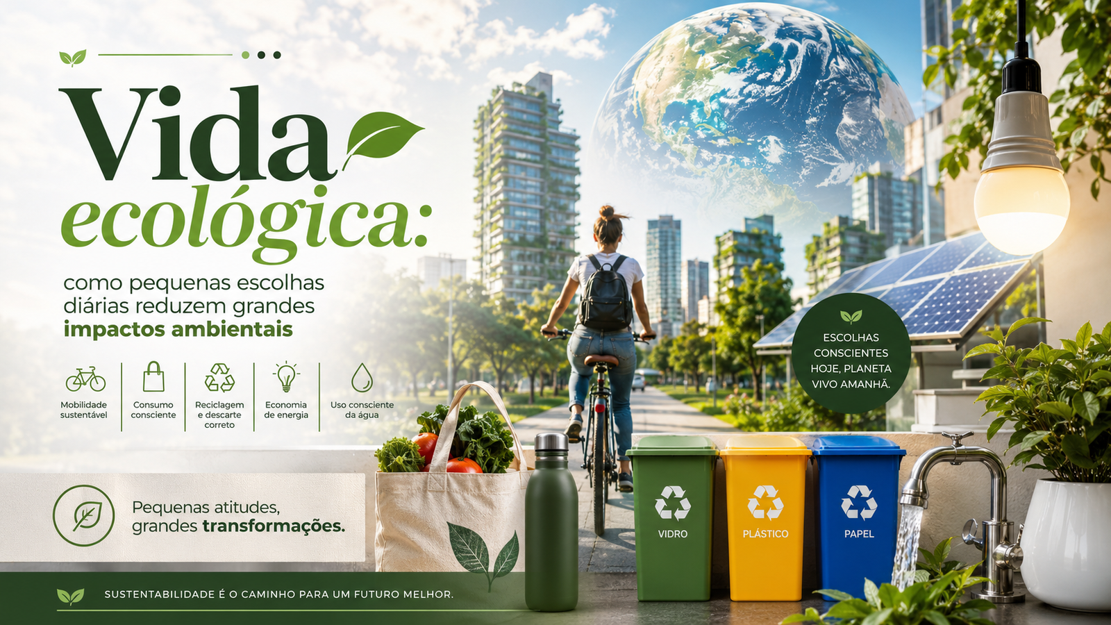 O papel das cidades sustentáveis na qualidade de vida da população