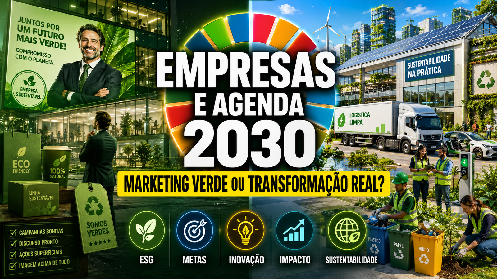 Empresas e Agenda 2030: marketing verde ou transformação real?