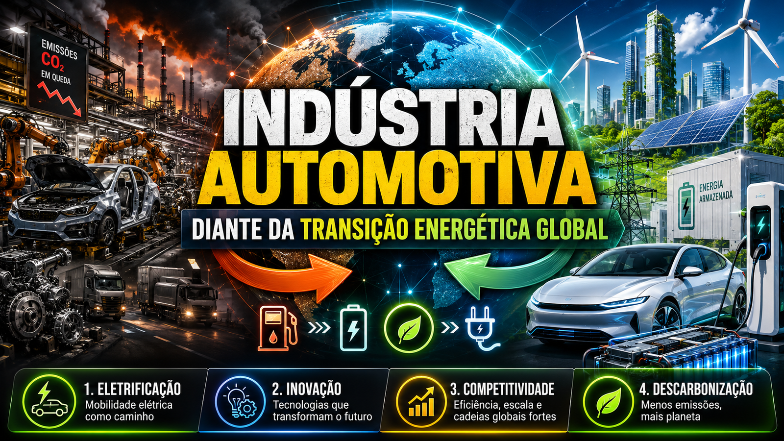 A indústria automotiva diante da transição energética global