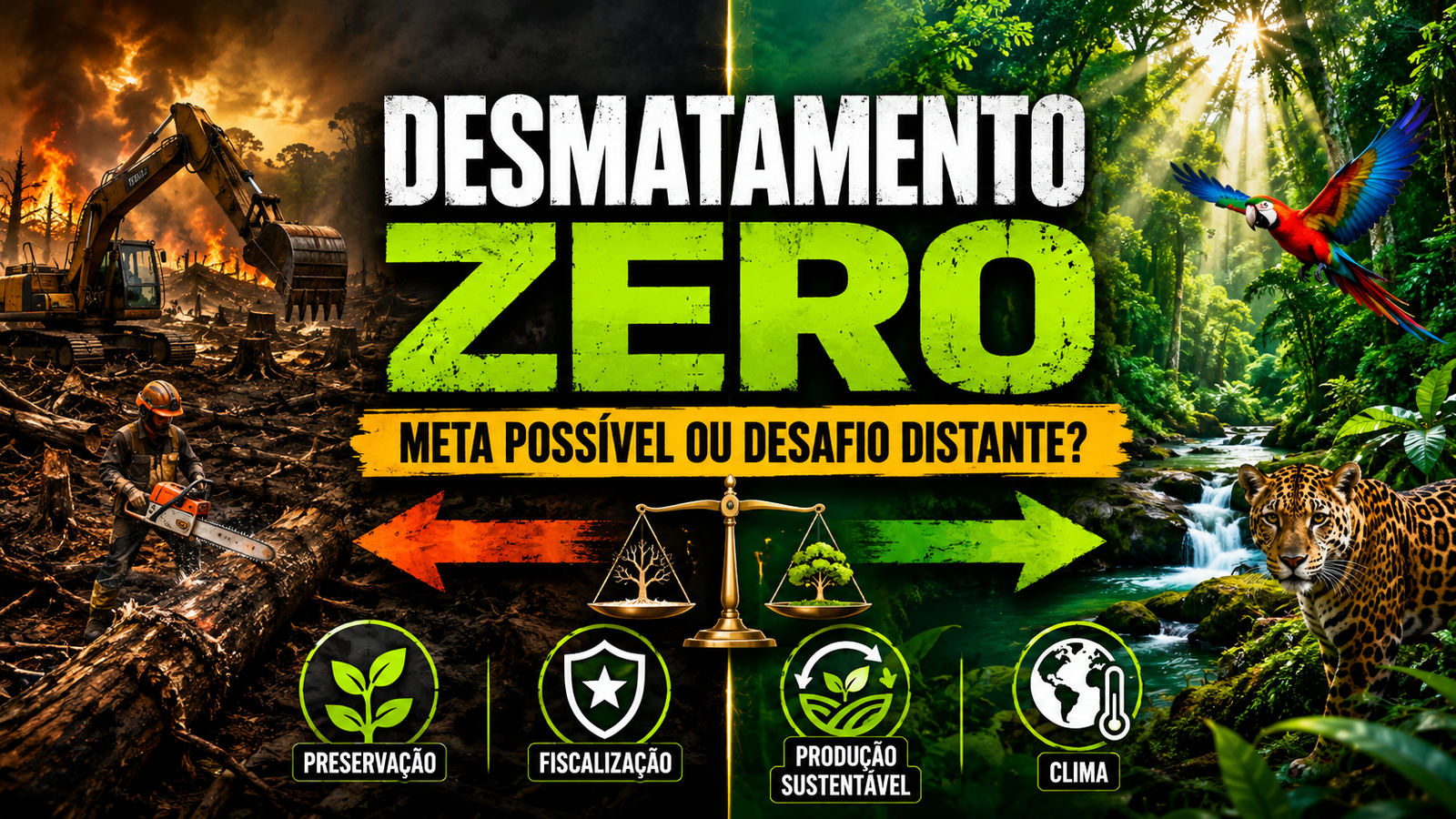 Desmatamento zero: meta possível ou desafio distante?