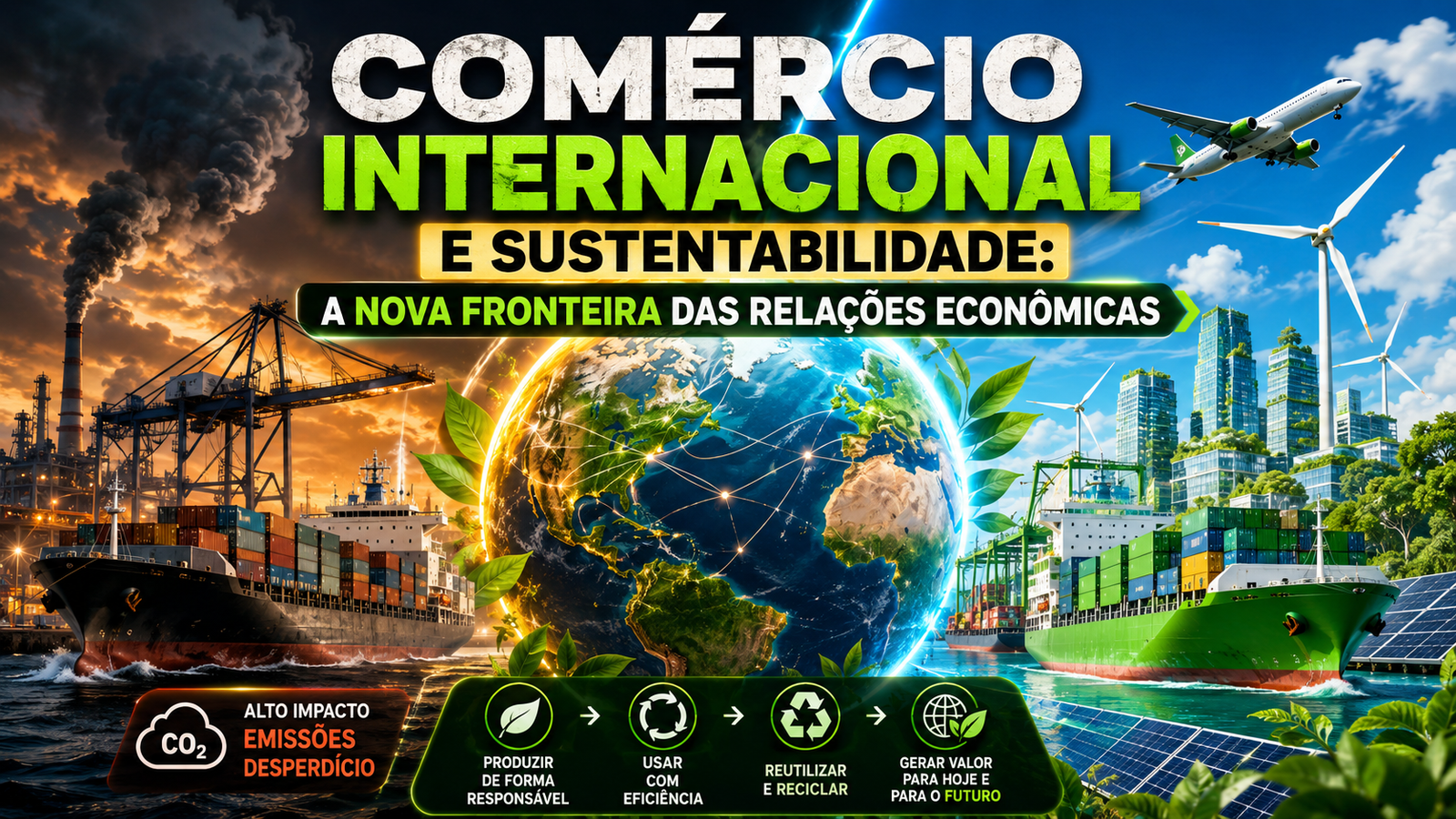 Comércio internacional e sustentabilidade: a nova fronteira das relações econômicas