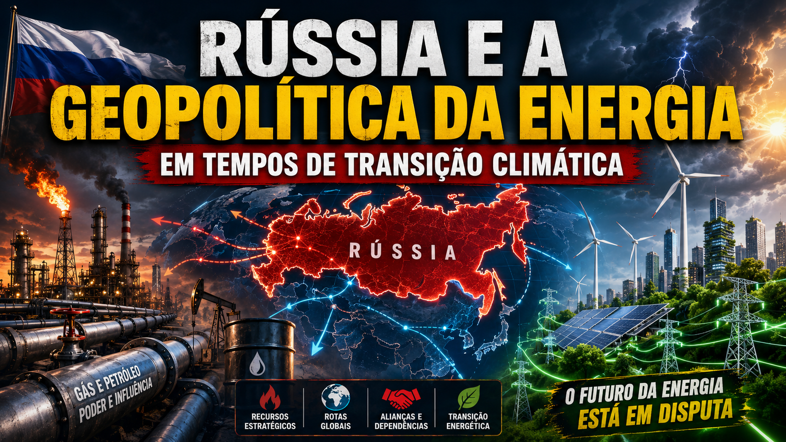 Rússia e a geopolítica da energia em tempos de transição climática